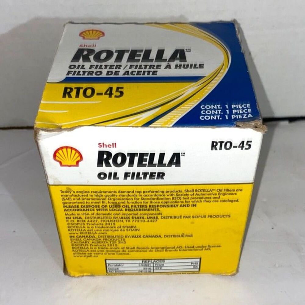 Shell Rotella RTO-45 Oil Filter - Picture 2 of 5